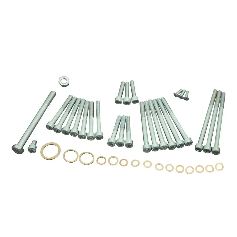 ISK Schrauben im Satz Motor Gehäuse Getriebe MZ TS250/1 5-Gang, Normteile Neue Ware