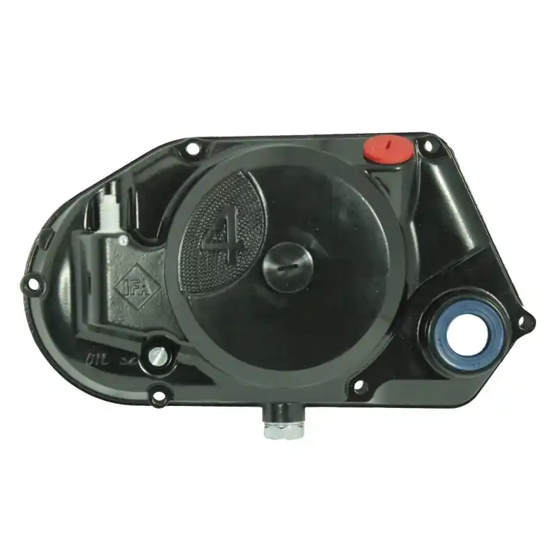 Kupplungsdeckel inkl Antrieb Drehzahlmesser DZM schwarz Simson S51 S70 S53 SR50 KR51/2 Schwalbe Motor Deckel Getriebe Neu