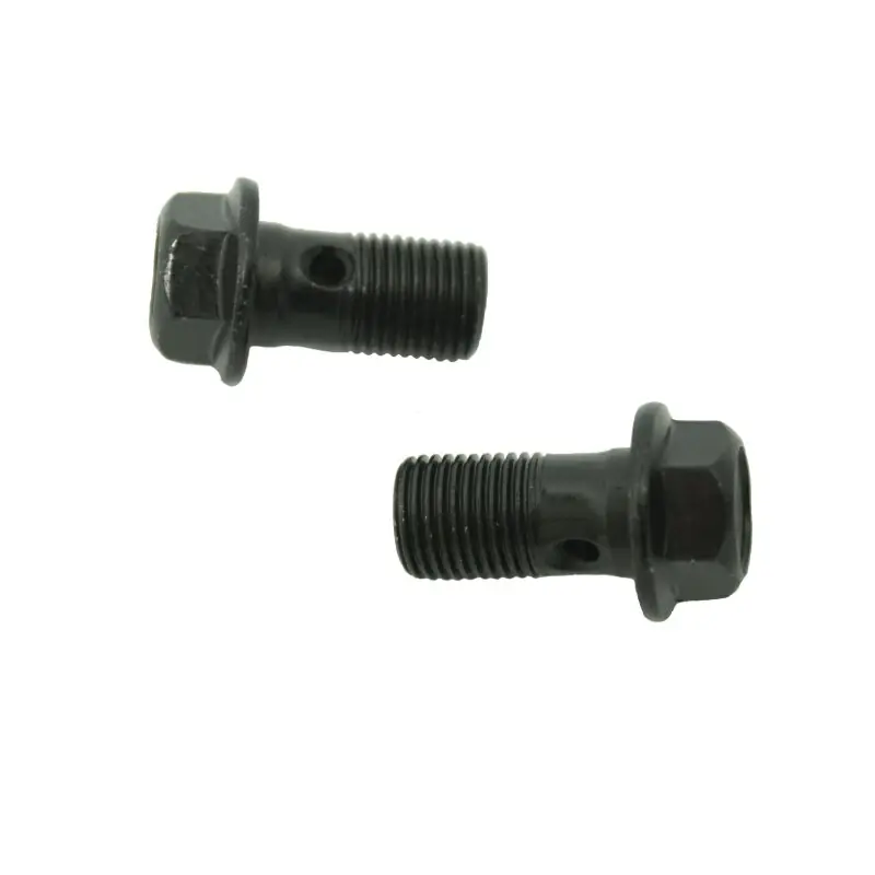 Paar Hohlschrauben schwarz M10x1,0 Scheibenbremse Bremsschlauch Bremssattel Simson S50 S53 S83 S51 S70 Top-Preis