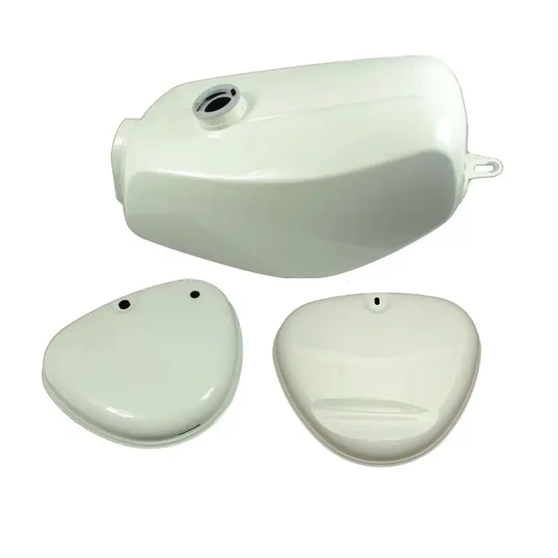 Lackset Tank + Enduro Seitendeckel weiß für Simson S51 S50 S70 Nur Für Kurze Zeit