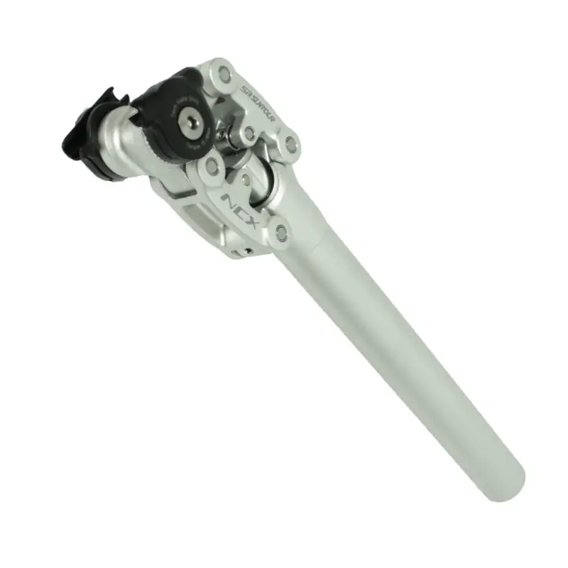 Kostenloser Rückversand Suntour Sattelstange Parallelogramm Sattelstütze 30,9mm 350mm SP12-NCX silber gefedert gedämpft Comfort Fahrradsattel E-Bike Fahrer 65-95kg