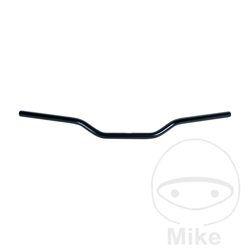 Handlebar TRW aluminum black 22 mm Superbike Letzte Chance