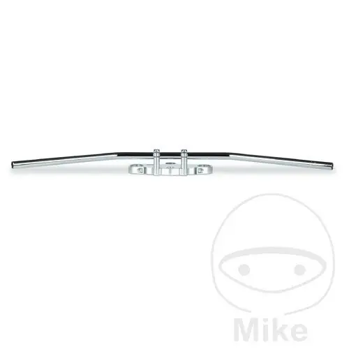 Handlebar TRW steel chrome 25.4 mm Dragbar Solange Der Vorrat Reicht