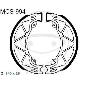 Echt Bremsbacken mit Feder für Aprilia Benelli Derbi Gilera Italjet Malaguti Piaggio Vespa