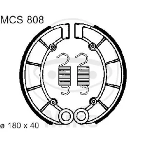 Top-Angebot Bremsbacken mit Feder für Honda CB 650 79-83 CB 750 69-83