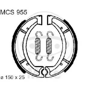 Ganasce freno con molla per Yamaha SR XT YZ RD DT 125 200 500 Tenere 76-16 Preisknaller