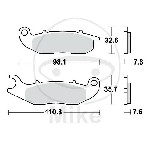 TRW Bremsklötze Standard MCB818 Online Kaufen