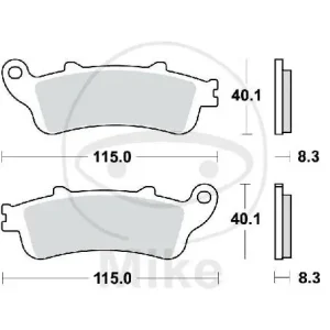 Aktuell TRW Bremsklötze Standard MCB704