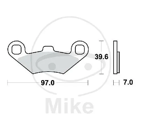 Versand Am Gleichen Tag Revêtement TRW-Lucas EC Scooter