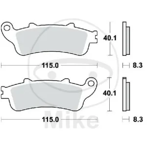 TRW Set di pastiglie freno posteriori Sinter MCB705SH Preiswert
