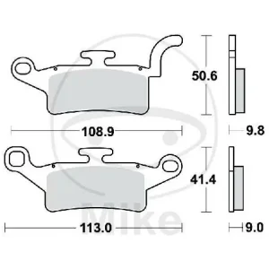 TRW brake pads standard MCB835 Sonderangebot