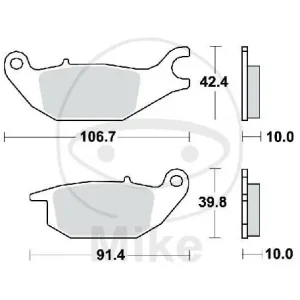 TRW brake pads standard MCB883 Ausverkauf