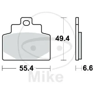 Knallerangebot Tampone per scooter TRW-Lucas EC MCB886SRM