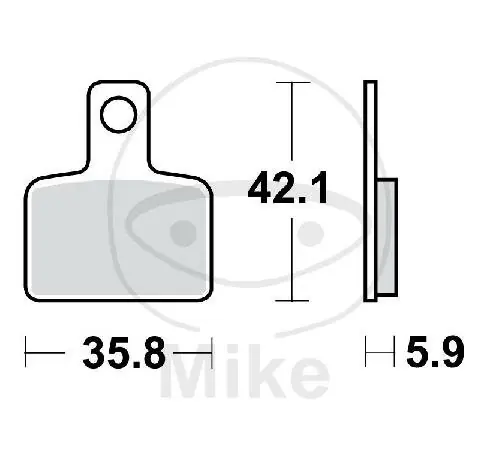 Sonderaktion TRW Plaquettes de frein standard MCB851