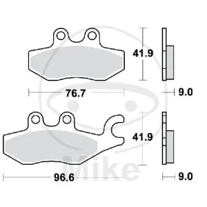 Gratis Versand Brake pad for Piaggio 125 150 250 300 350 400 500 Vespa GTS 300