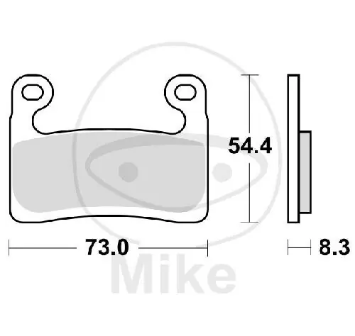 TWR Brake Pad Set Carbon CRQ MCB901CRQ Must-Have