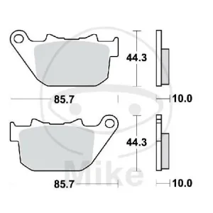 Neue Kollektion TRW Juego de pastillas de freno traseras Sinter MCB754SH