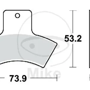 TRW Brake pad set Sinter SI MCB762SI Kostenfreie Lieferung