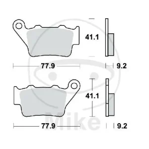 Finale Aktion TRW Plaquettes de frein standard MCB672