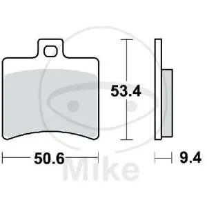 Neu TRW brake pads standard MCB710