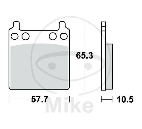 Pastiglie freno TRW Standard MCB63 Mega-Angebot