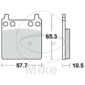 TRW brake pads standard MCB63 Rabatt