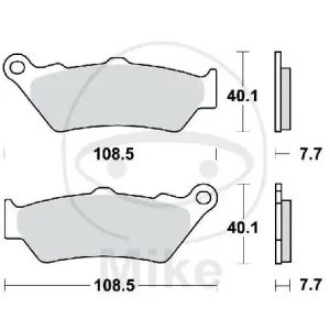 TRW Bremsklotz Satz Sinter vorne MCB671SV Top-Seller