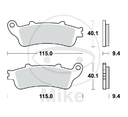 Must-Have TRW Plaquettes de frein standard MCB693