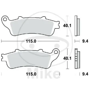 TRW brake pads standard MCB693 Neu Im Sortiment