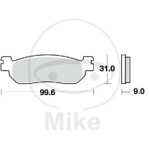 TRW brake pads standard MCB699 Direktkauf
