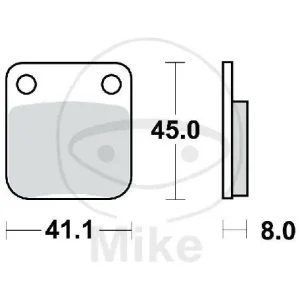 Mega-Angebot TRW brake pads standard MCB510