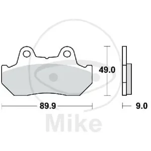 Must-Have TRW brake pads standard MCB544