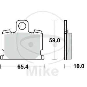 Pastiglie freno TRW Standard MCB521 Bestseller