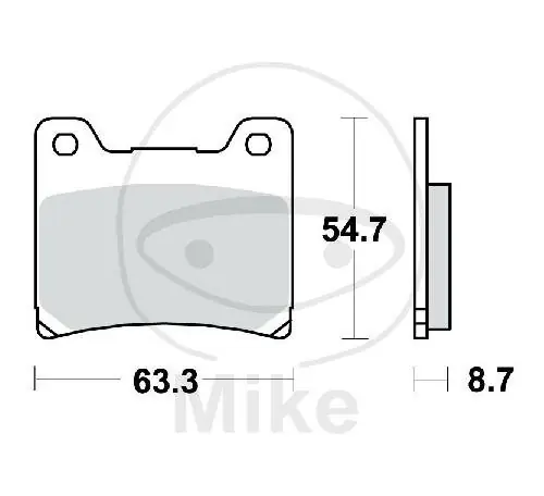Online Kaufen TRW brake pads standard MCB530