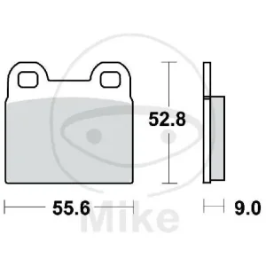 Sonderangebot Bremsklotz für BMW R 45 R 65 78-85