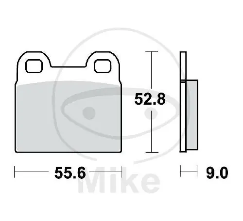 Preisknaller Pastilla de freno para BMW R 45 R 65 78-85