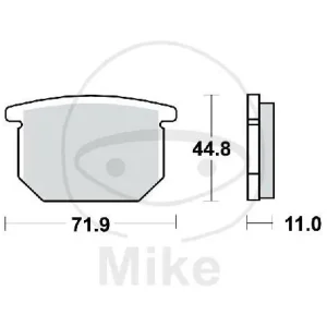 Sonderangebot TRW Plaquettes de frein standard MCB501