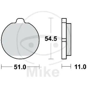 Abverkauf TRW Bremsklötze Standard MCB505