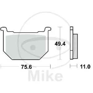 Kostenloser Rückversand TRW Bremsklötze Standard MCB509