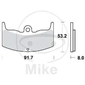 TRW brake pads standard MCB526 Kracherpreis