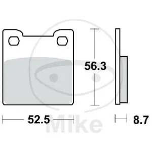 TRW Plaquettes de frein standard MCB678 Direktkauf