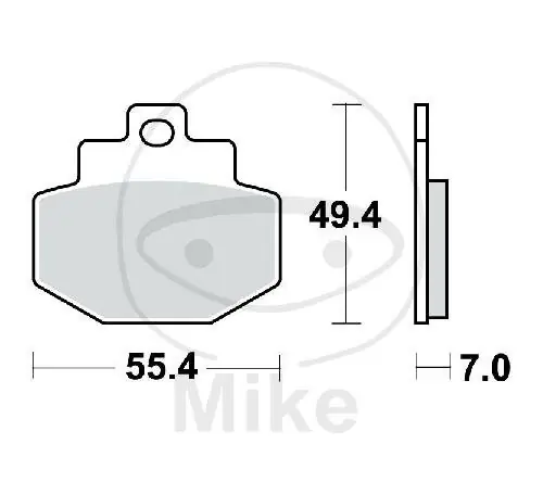 Sonderangebot TRW brake pads standard MCB727