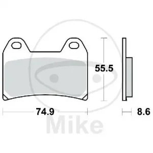 Direkt Vom Hersteller TRW Juego de pastillas de freno delanteras sinterizadas MCB683SV