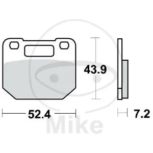 Begrenztes Angebot TRW Bremsklötze Standard MCB556