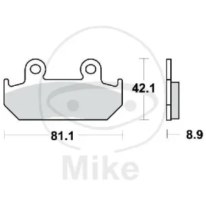 Pastiglie freno TRW Standard MCB562 Sale