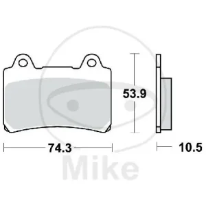 TRW brake pads standard MCB559 Schneller Versand