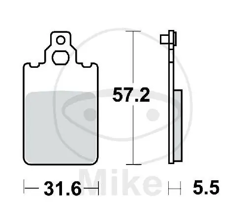 TRW Bremsklötze Standard MCB578 Preisknaller