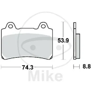 Top-Angebot TRW brake pads standard MCB584