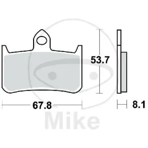TRW brake pads standard MCB593 Jetzt Bestellen