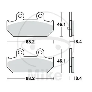 Pastiglie freno TRW Standard MCB751 Heißes Angebot